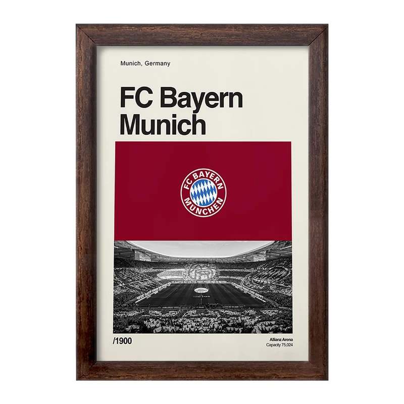 تابلو خندالو طرح بایرن مونیخ (Bayern Munich) کد F13882