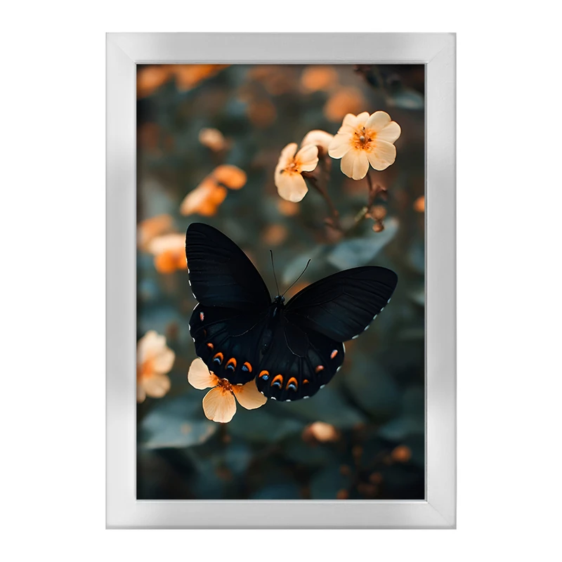 تابلو خندالو طرح پروانه کد F8495