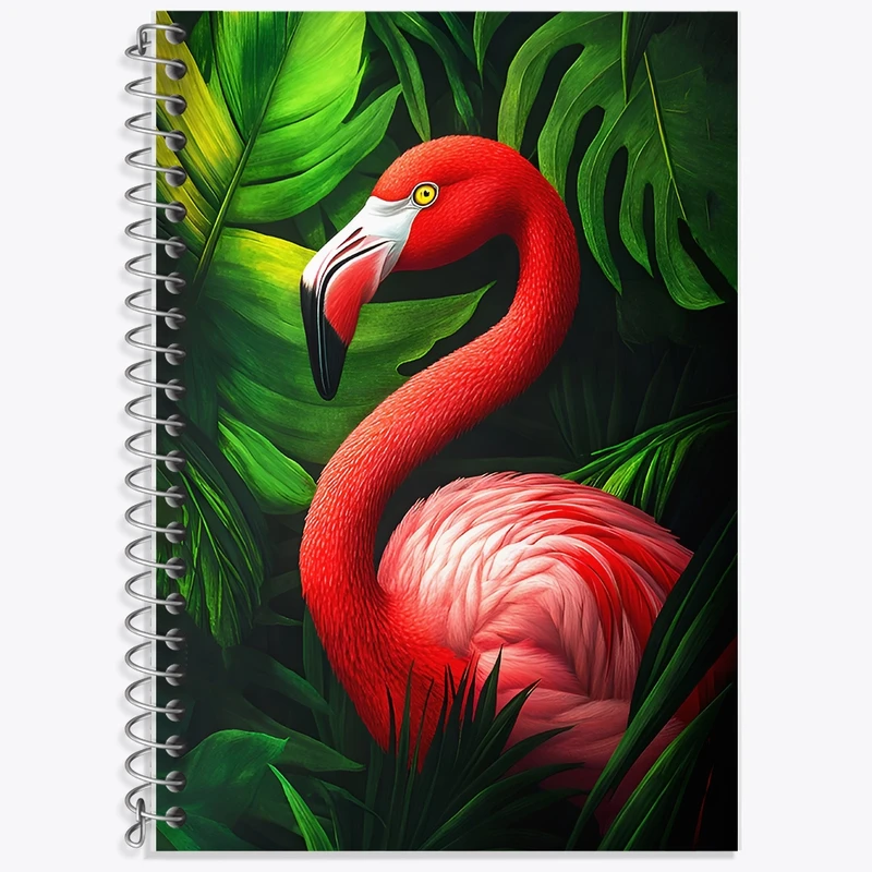 دفتر لغت 50 برگ خندالو طرح فلامینگو کد F11713