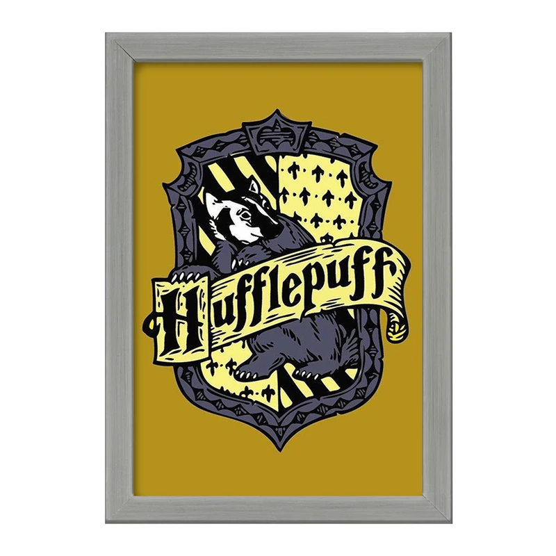 تابلو خندالو طرح هافلپاف هری پاتر Harry Potter  کد 19356