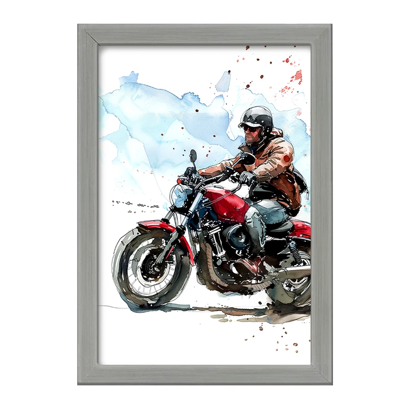 تابلو خندالو طرح موتور سیکلت (Motorcycle) کد F875