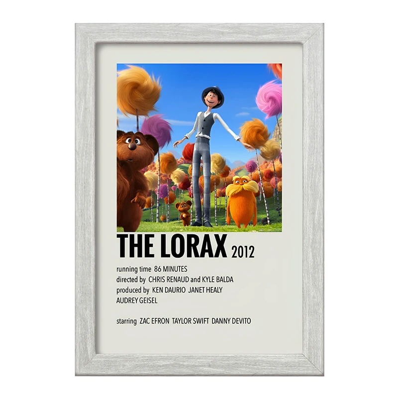 تابلو خندالو طرح لوراکس (The Lorax) کد F13260