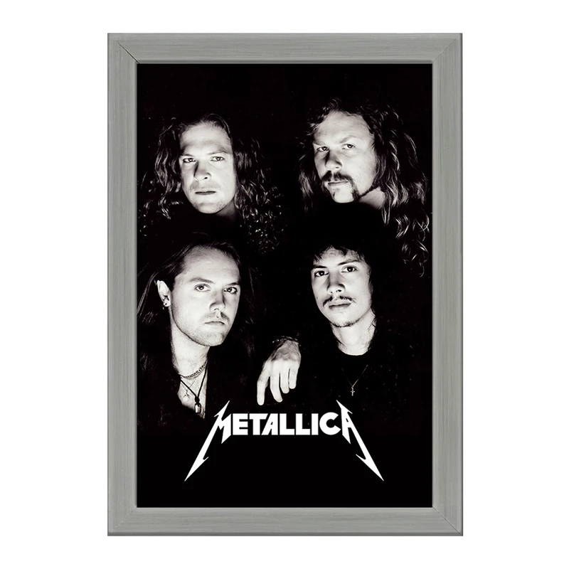تابلو خندالو طرح گروه موسیقی متالیکا Metallica  کد 3262