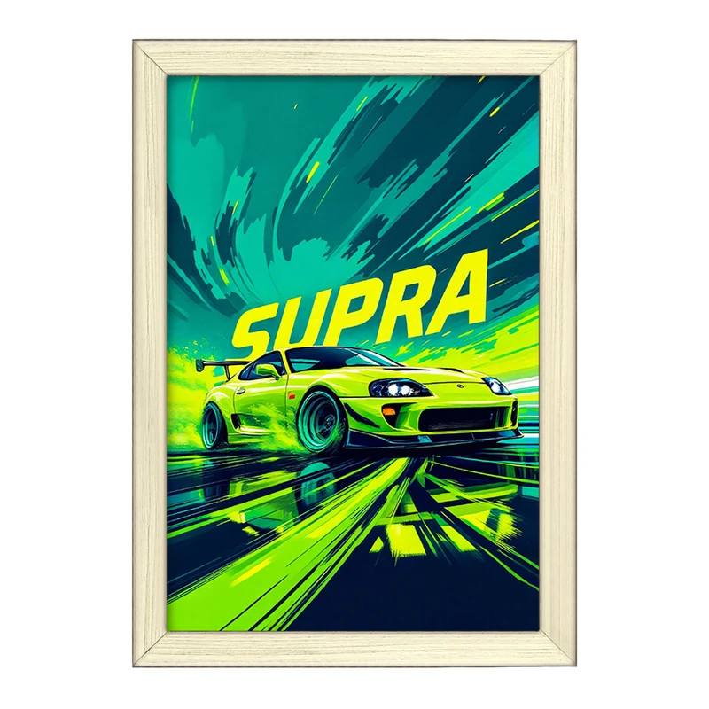 تابلو خندالو طرح تویوتا (Toyota Supra) کد F13731