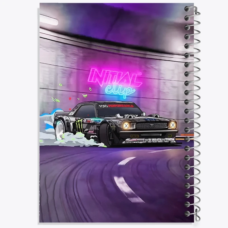 دفتر شطرنجی 50 برگ خندالو طرح فورد (Ford) کد F13517