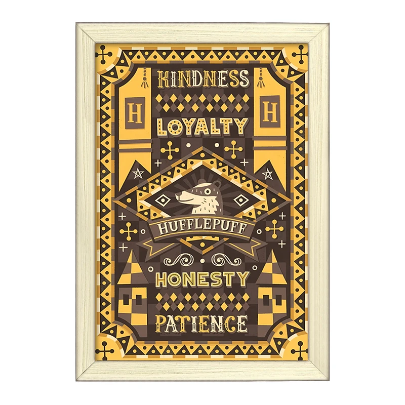 تابلو خندالو طرح هافلپاف هری پاتر کد F4442