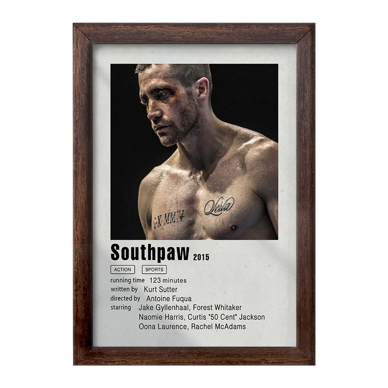 تابلو خندالو طرح چپ ‌دست (Southpaw) کد F11322