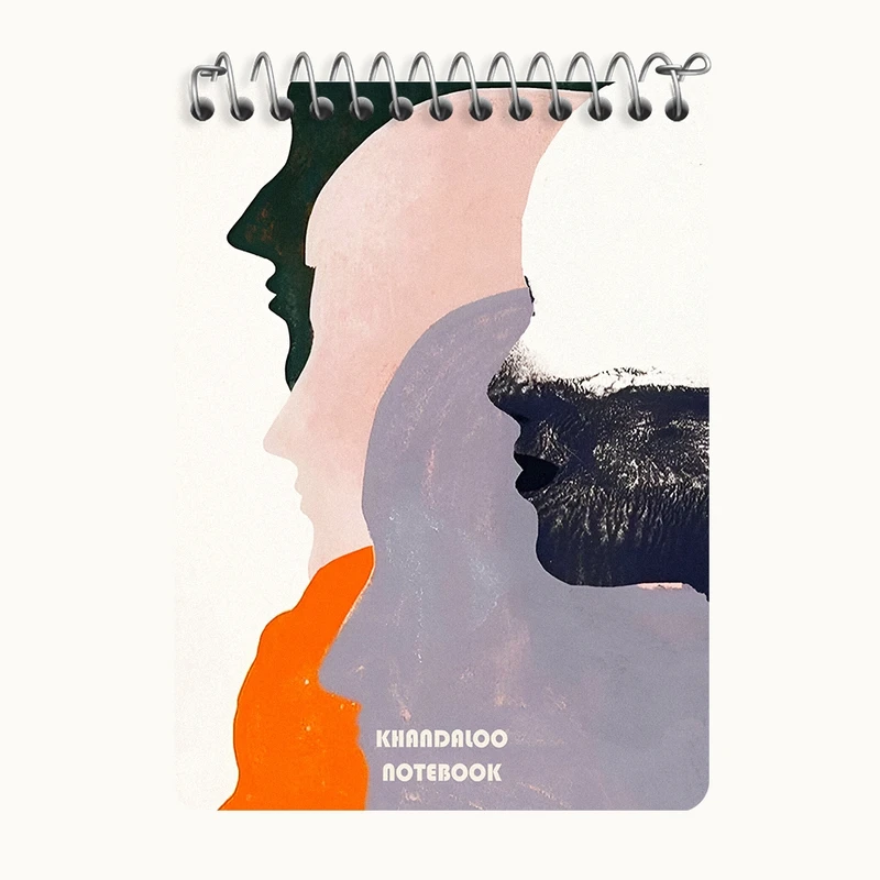 دفتر یادداشت 50 برگ خندالو طرح مدرن  کد N8634