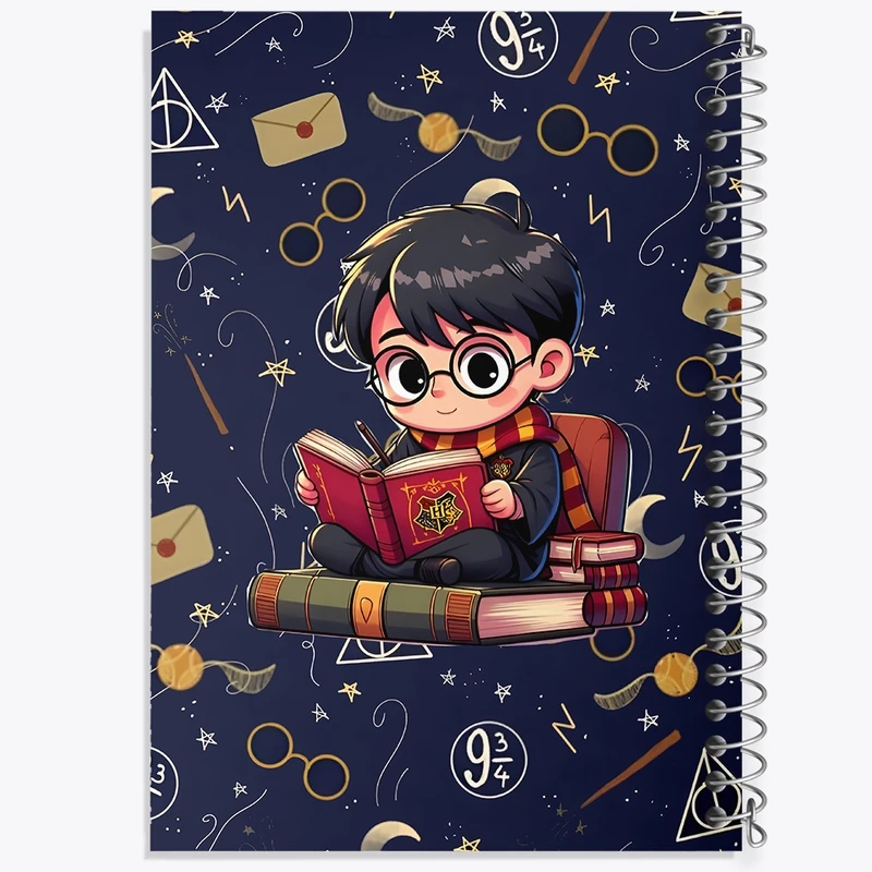 دفتر لیست خرید 50 برگ خندالو طرح هری پاتر (Harry Potter) کد N7087