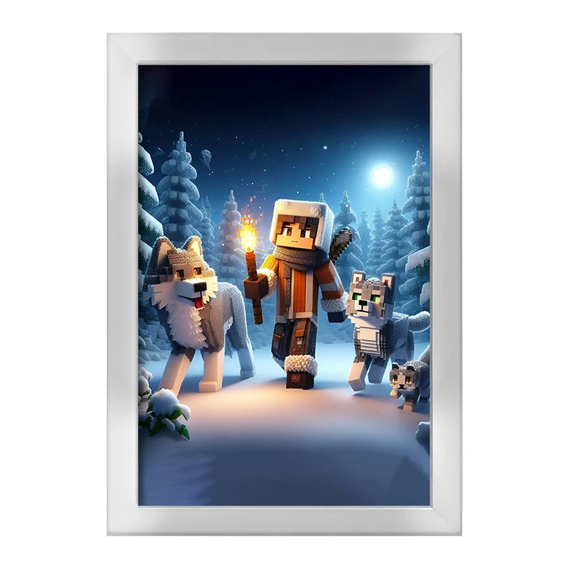 تابلو خندالو طرح ماینکرافت (Minecraft) کد F3536