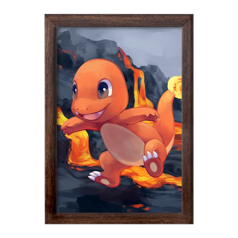 تابلو خندالو طرح هیتوکاگه پوکمون  کد 17324