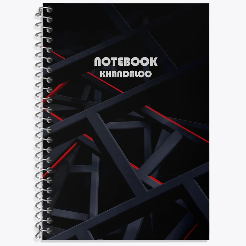 دفتر نت موسیقی 50 برگ خندالو طرح مدرن کد N7578