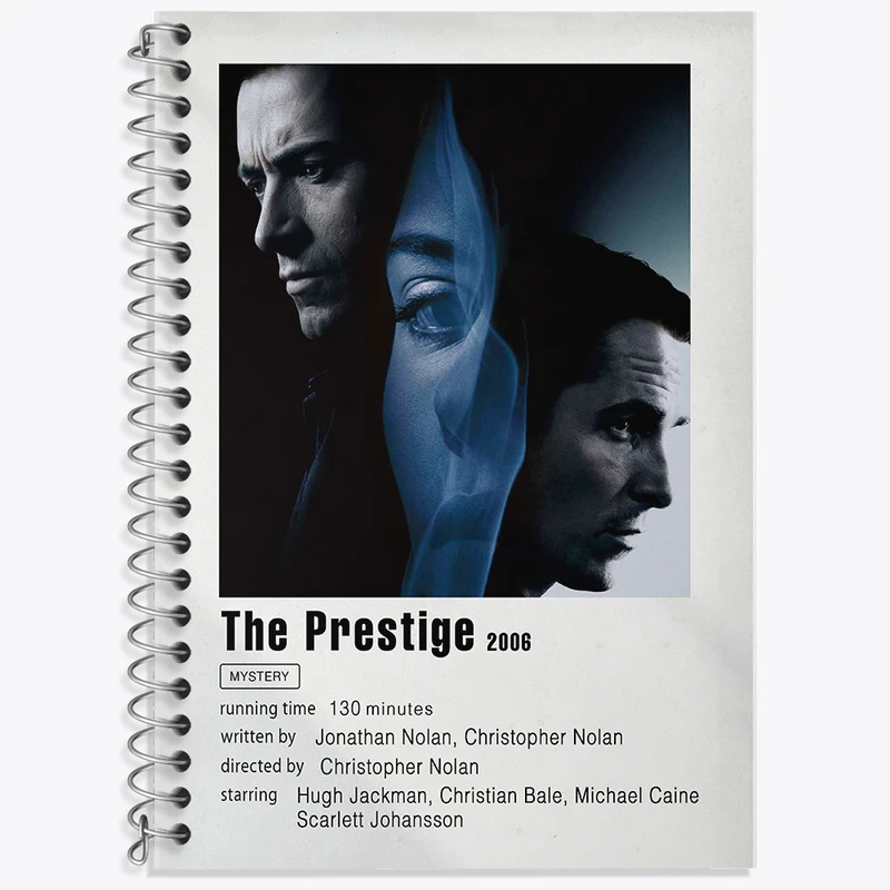 دفتر نت موسیقی 50 برگ خندالو طرح پرستیژ (The Prestige) کد F11324