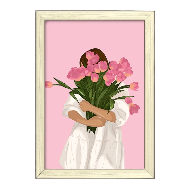 تابلو خندالو طرح دخترانه فانتزی کد F10901