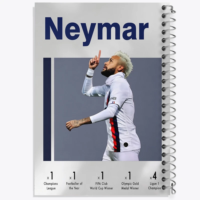 دفتر نقاشی 50 برگ خندالو طرح نیمار جونیور کد F13875