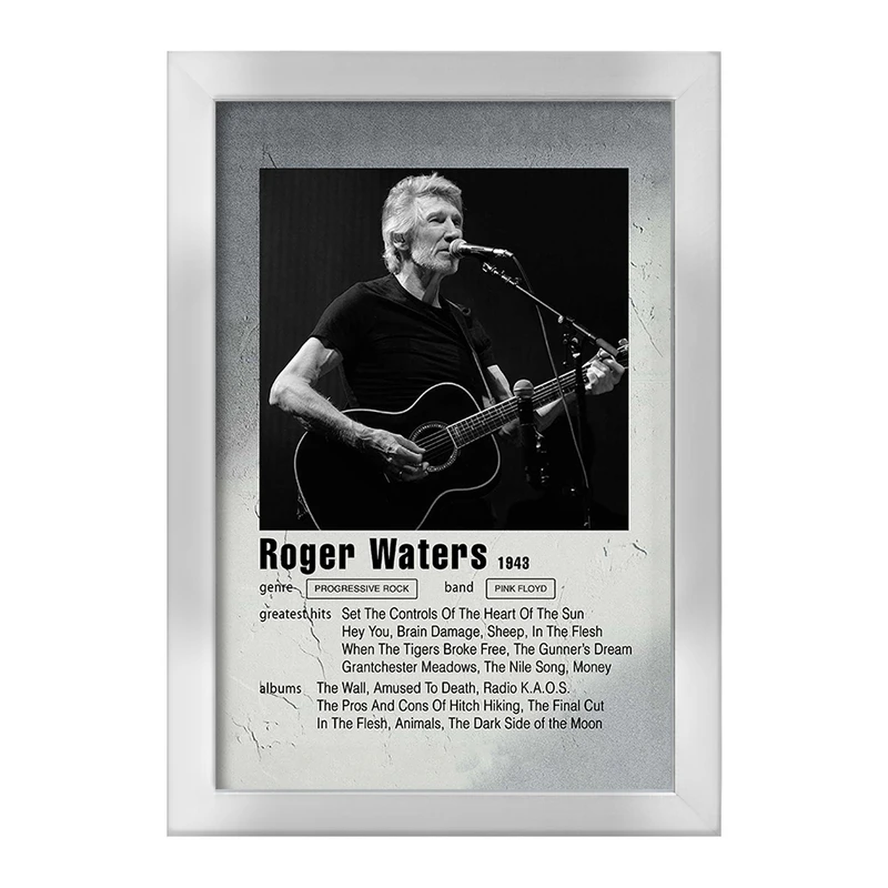 تابلو خندالو طرح راجر واترز (Roger Waters) کد F11230
