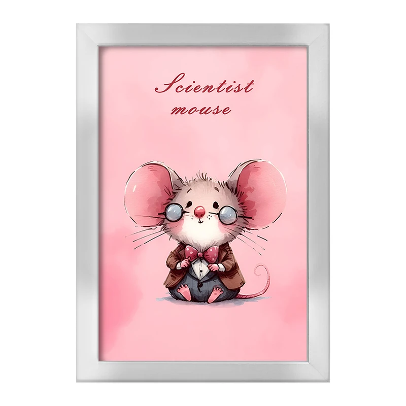 تابلو خندالو طرح موش بامزه کد F5837