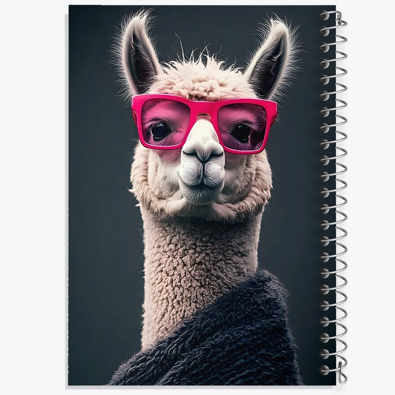 دفتر لیست خرید 50 برگ خندالو طرح لاما کد F9264