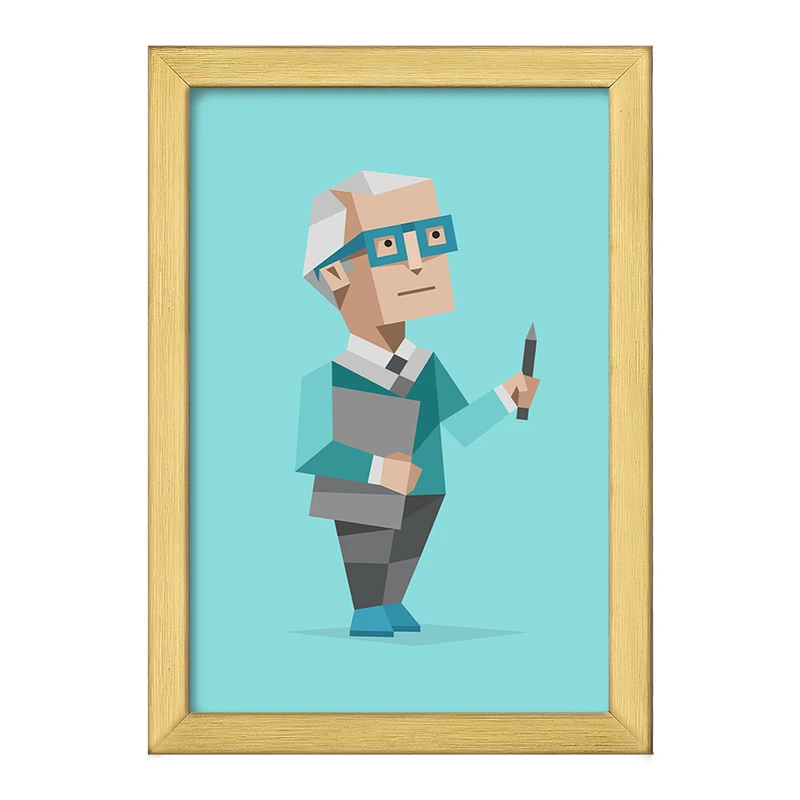 تابلو خندالو طرح تایپ شخصیتی بازپرس ISTJ  کد 7715