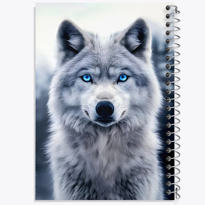 دفتر نقاشی 50 برگ خندالو طرح گرگ کد F9016