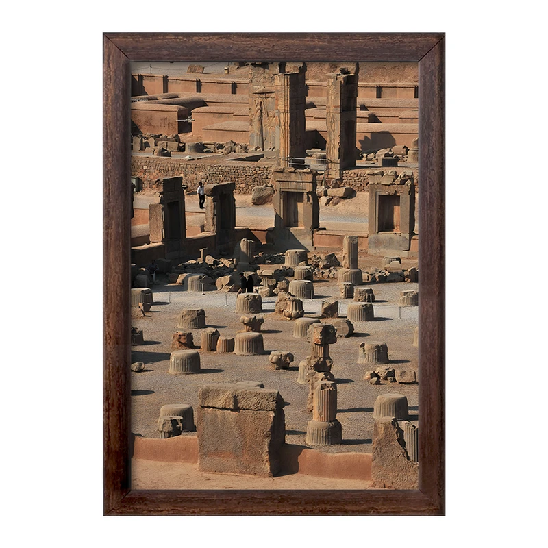 تابلو خندالو طرح تخت جمشید کد F7471