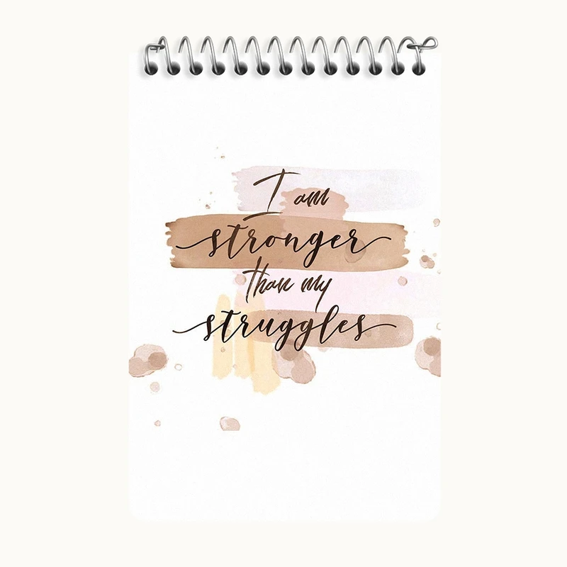 دفتر یادداشت 50 برگ خندالو طرح انگیزشی کد F11501