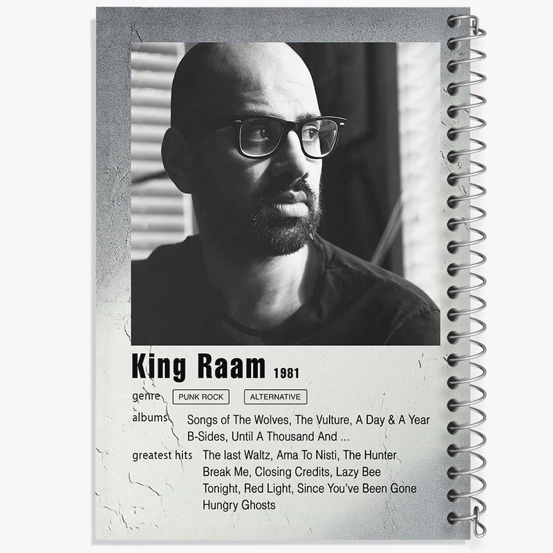 دفتر مشق 50 برگ خندالو طرح کینگ رام (King Raam) کد F11224