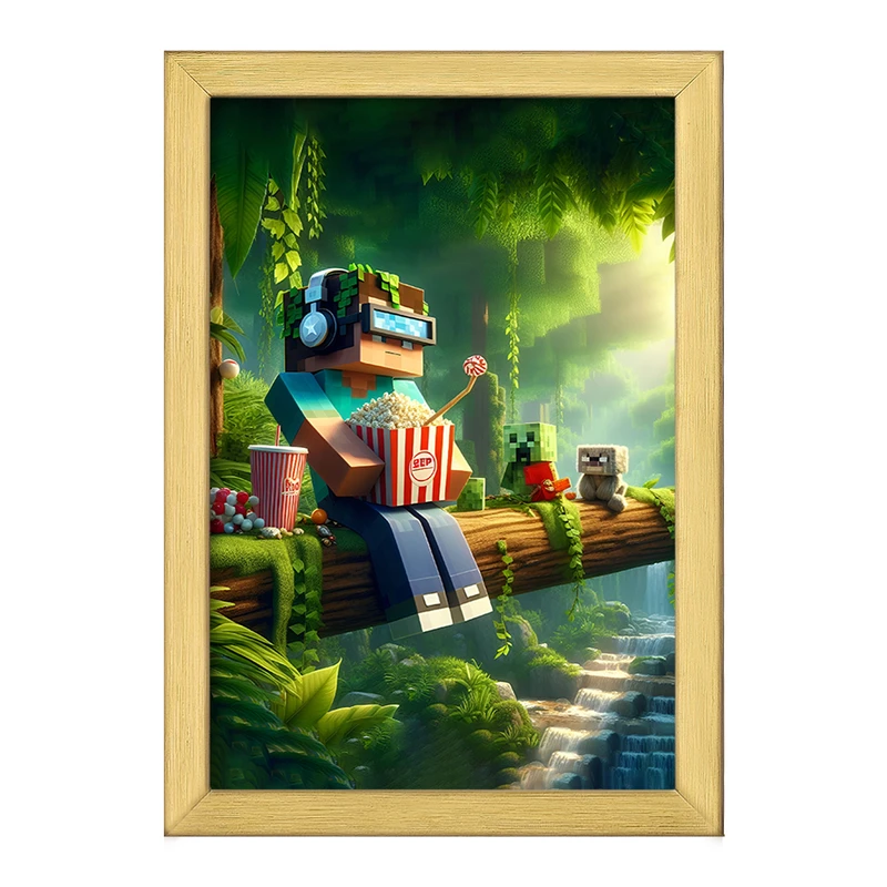 تابلو خندالو طرح ماینکرافت (Minecraft) کد F3548