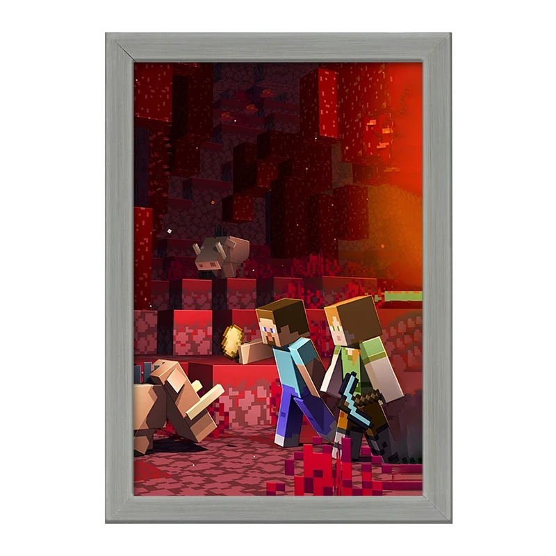 تابلو خندالو طرح ماینکرافت (Minecraft) کد F3509