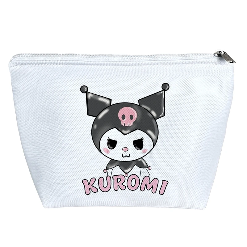 کیف لوازم آرایش دخترانه خندالو مدل کرومی (Kuromi) کد H2848