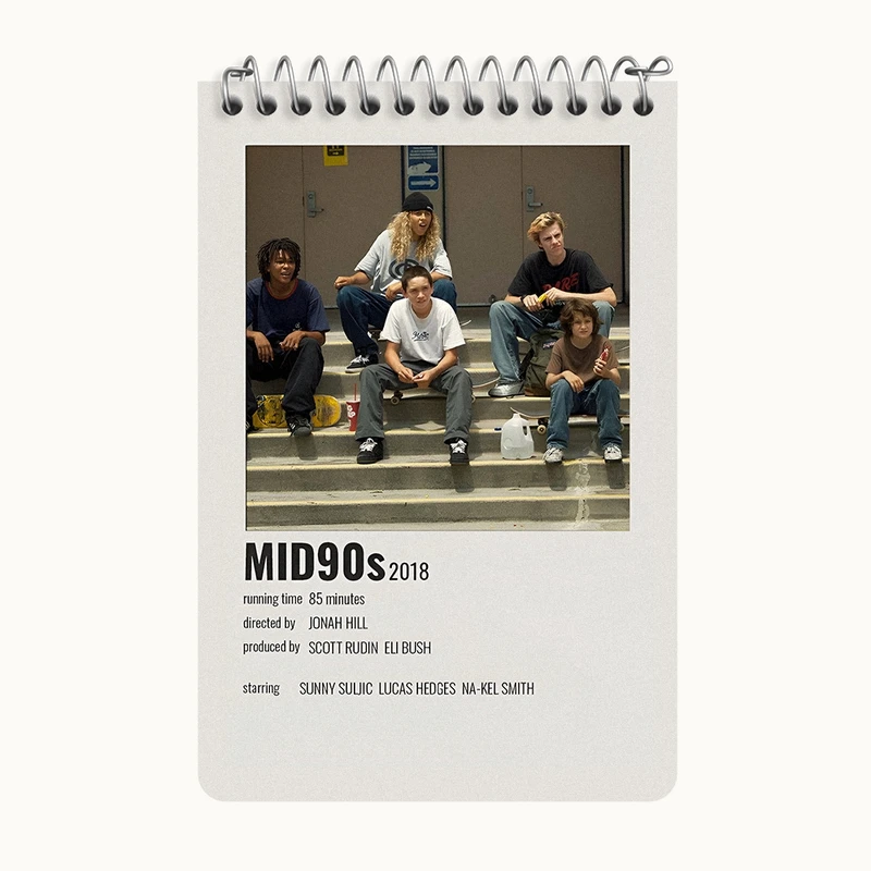 دفتر یادداشت 50 برگ خندالو طرح نیمه دهه 90 (Mid90s) کد F12983