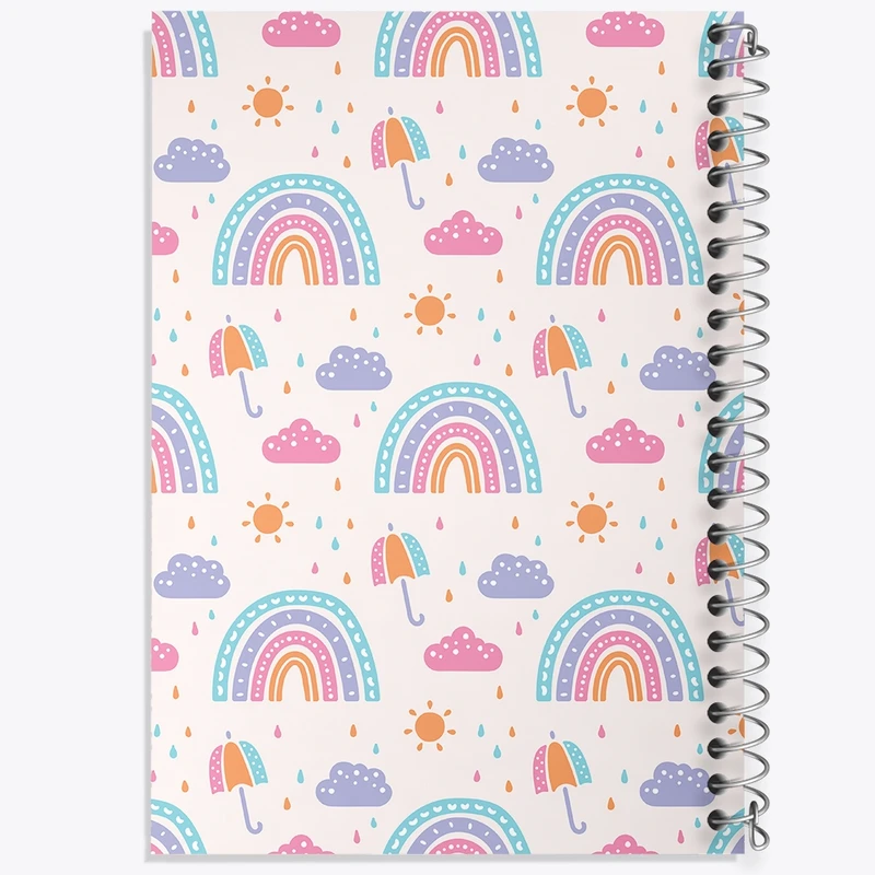 دفتر طراحی 50 برگ خندالو طرح پترن فانتری کد N348