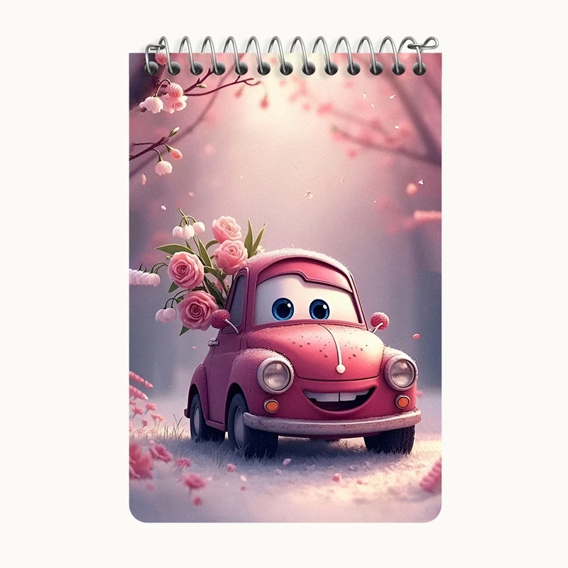 دفتر یادداشت 50 برگ خندالو طرح ماشین ها کد F10680