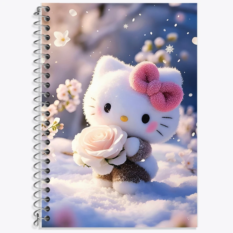 دفتر لغت 50 برگ خندالو طرح هلو کیتی کد F9187