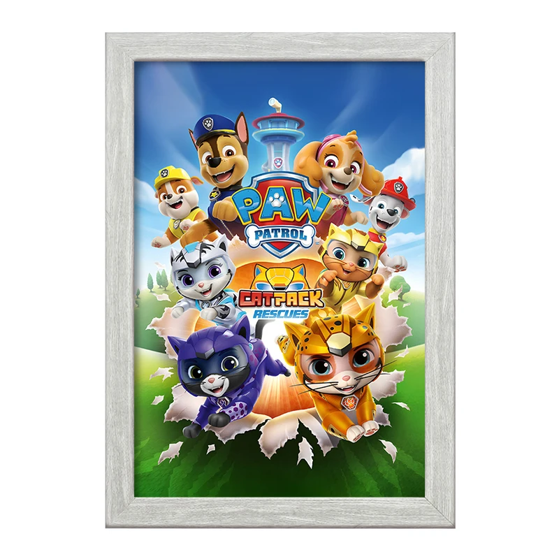 تابلو خندالو طرح سگ های نگهبان کد F11018