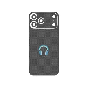MAHOOT Minimal Headphone Icon Cover Sticker for Apple iPhone 17 Pro Max