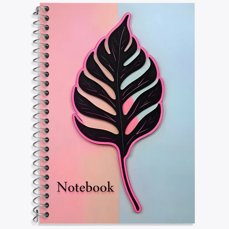 دفتر نت موسیقی 50 برگ خندالو طرح برگ کد N6433