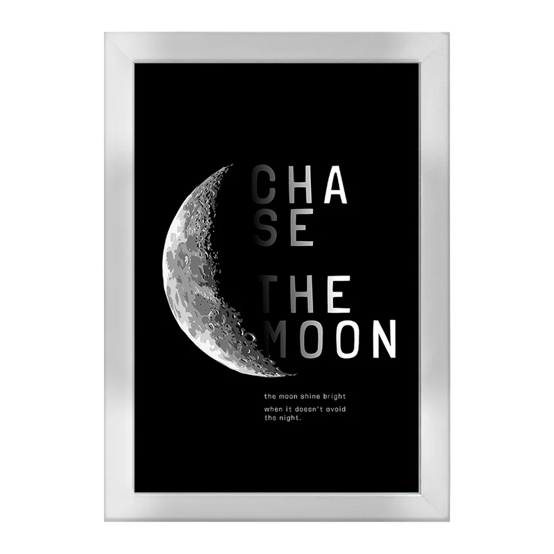 تابلو خندالو طرح ماه (Moon) کد F1547