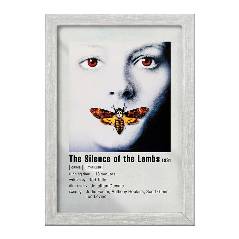 تابلو خندالو طرح سکوت بره‌ها (The Silence of the Lambs) کد F11312