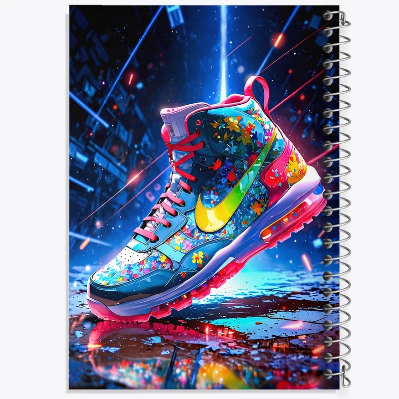 دفتر لیست خرید 50 برگ خندالو طرح کتونی نایک کد F11878