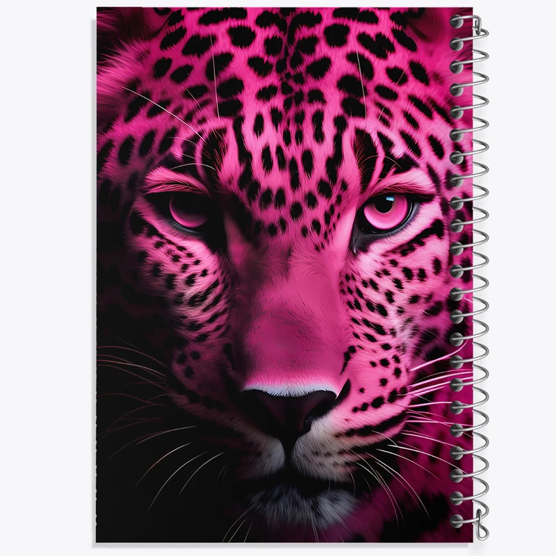 دفتر نقاشی 50 برگ خندالو طرح پلنگ کد F4209