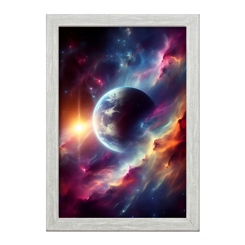 تابلو خندالو طرح کهکشان (galaxy) کد F6207