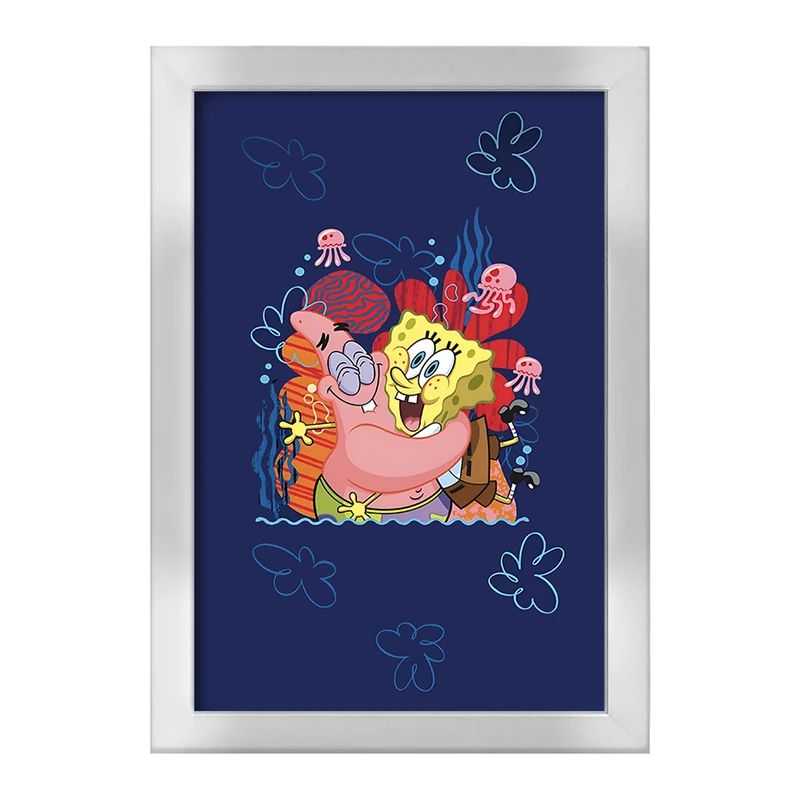 تابلو خندالو طرح باب اسفنجی و پاتریک کد F12838