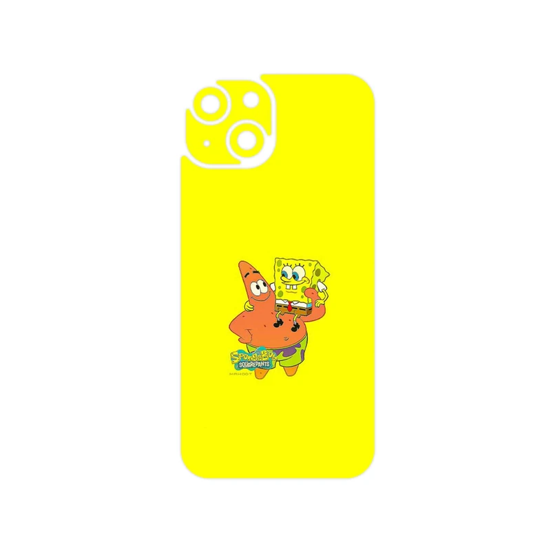 برچسب پوششی ماهوت مدل SpongeBob SquarePants مناسب برای گوشی موبایل اپل iPhone 14