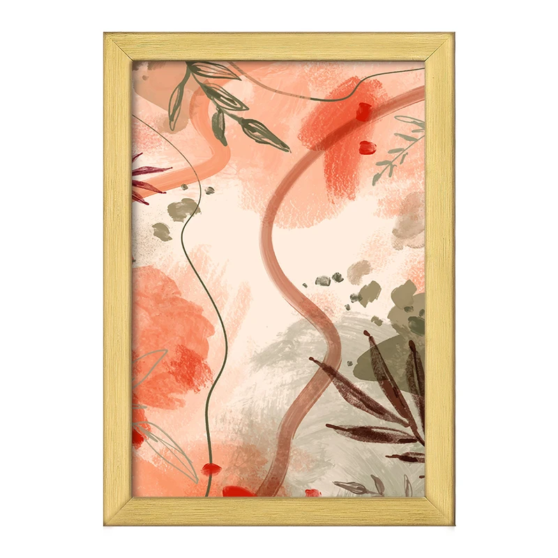 تابلو خندالو طرح دکوراتیو (decorative) کد F1528