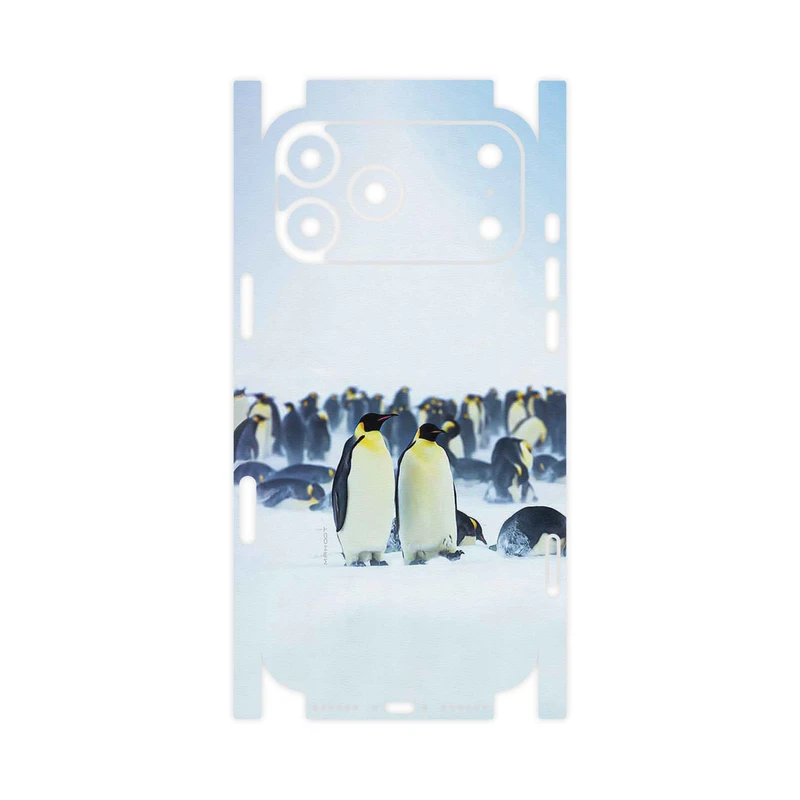 برچسب پوششی ماهوت مدل Penguin-FullSkin مناسب برای گوشی موبایل اپل iPhone 17 Pro Max