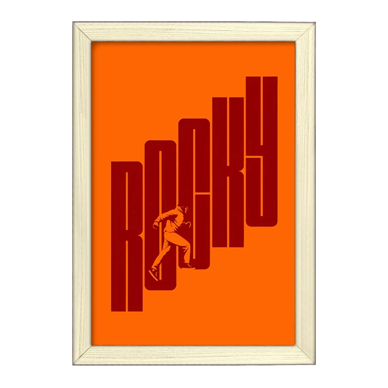 تابلو خندالو طرح راکی (Rocky) کد F10641