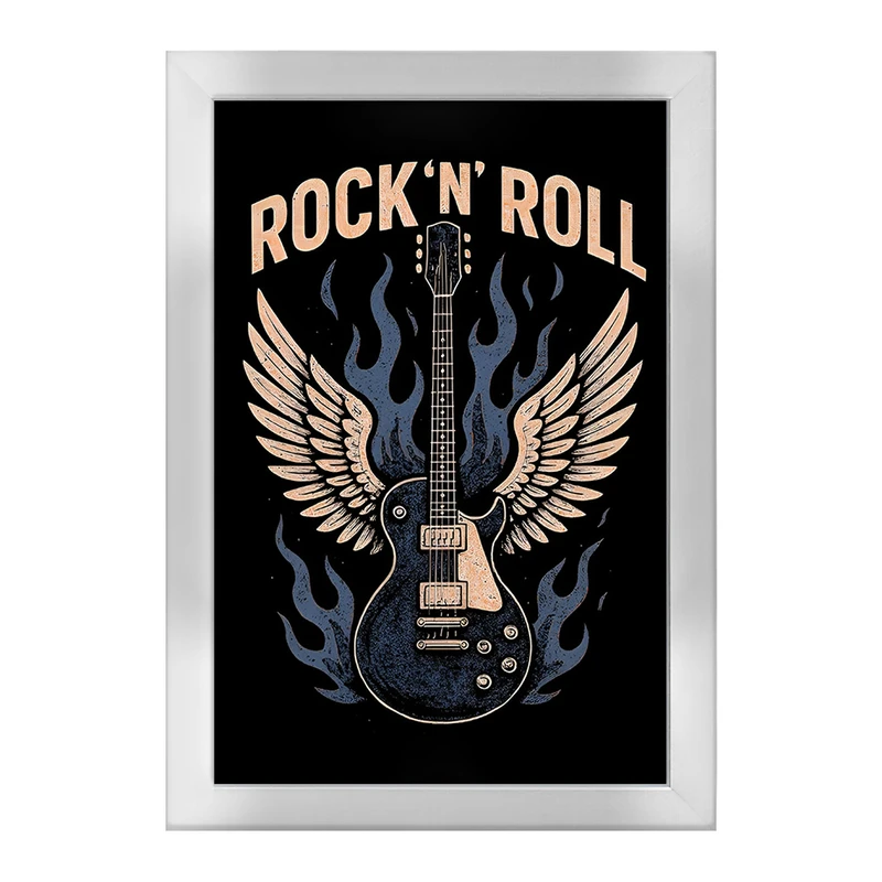تابلو خندالو طرح راک اَند رول (Rock And Roll) کد F14183