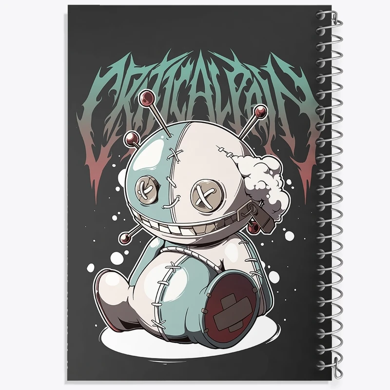 دفتر طراحی 50 برگ خندالو طرح فانتزی کد F1131