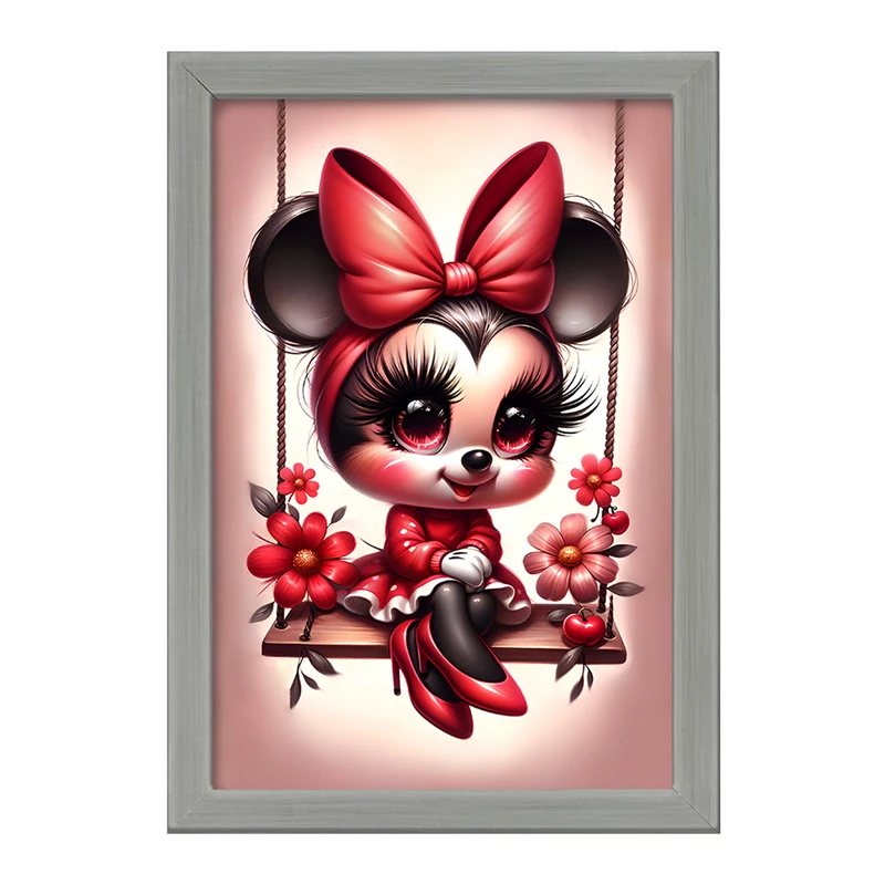تابلو خندالو طرح میکی موس کد F9494